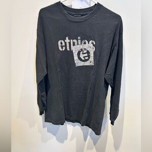 Etnies Charcoal Long Sleeve Tee